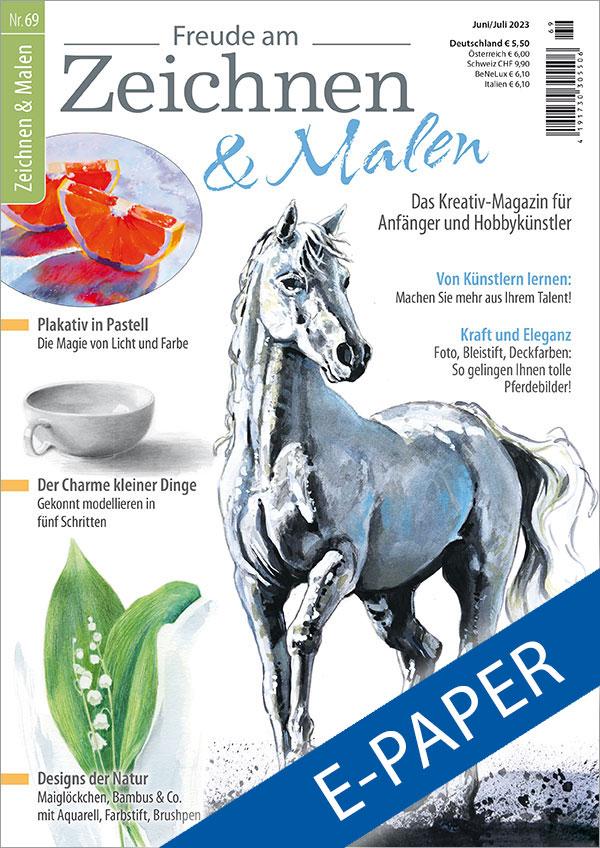 Freude am Zeichnen & Malen Nr. 69 Titel epaper