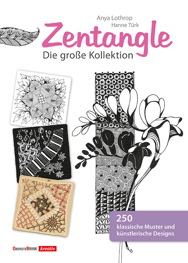 Die Abbildung zeigt das Titelblatt des Buches Zentangle – die große Kollektion