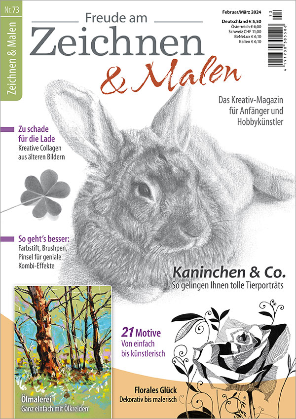 Freude am Zeichen und Malen Ausgabe 73 Titel