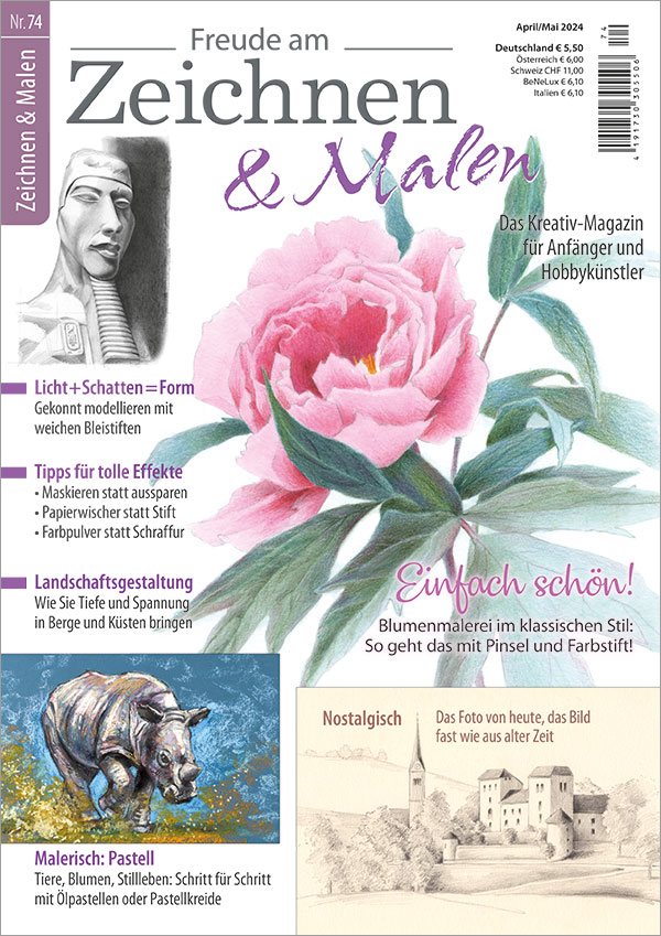 Freude am Zeichen und Malen Ausgabe 74 Titel