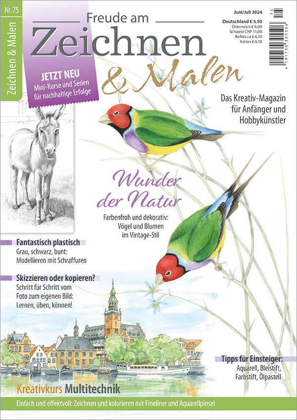 Freude am Zeichen und Malen Ausgabe 75 Titel