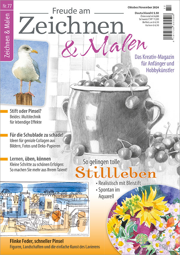 Freude am Zeichen und Malen Ausgabe 77 Titel